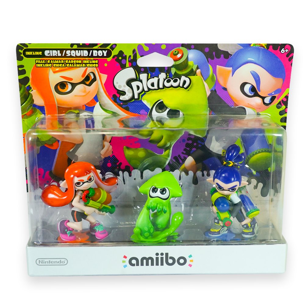 Splatoon 3-Pack - Splatoon Series Amiibo – Retro Island Gaming