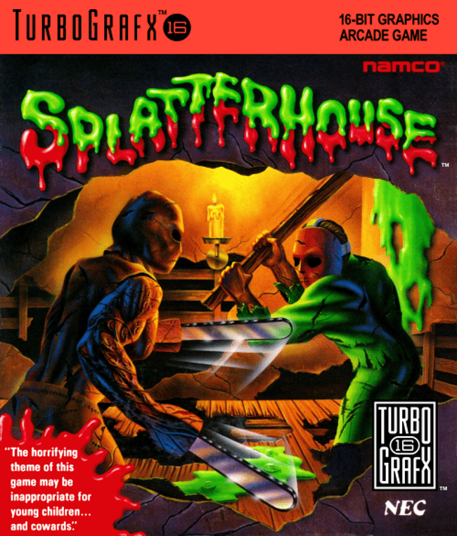Splatterhouse - TurboGrafx - 16 - Retro Island Gaming