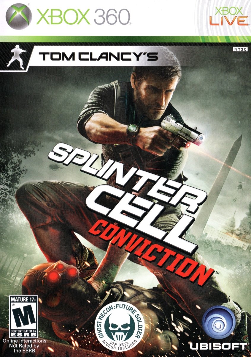 Splinter Cell: Conviction - Xbox 360 - Retro Island Gaming