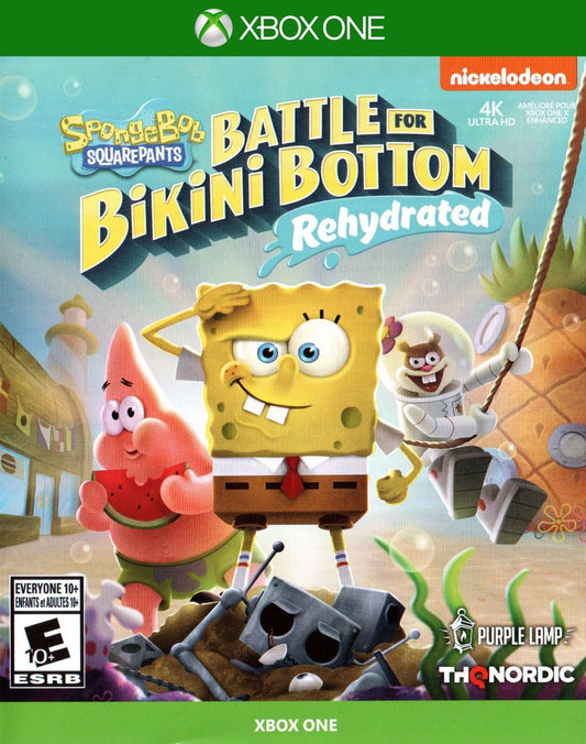 Spongebob Squarepants Battle for Bikini Bottom: Rehydrated - Xbox One - Retro Island Gaming