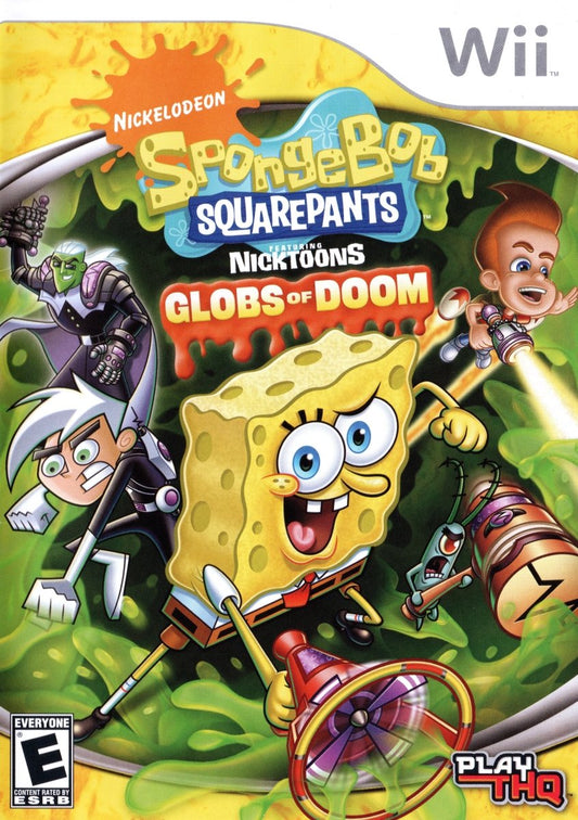 SpongeBob SquarePants Featuring Nicktoons Globs of Doom - Wii - Retro Island Gaming