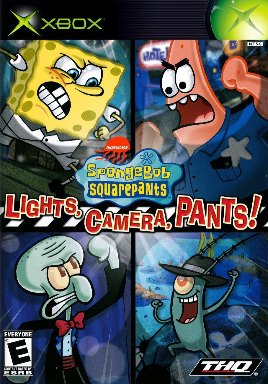 SpongeBob SquarePants Lights Camera Pants - Xbox - Retro Island Gaming