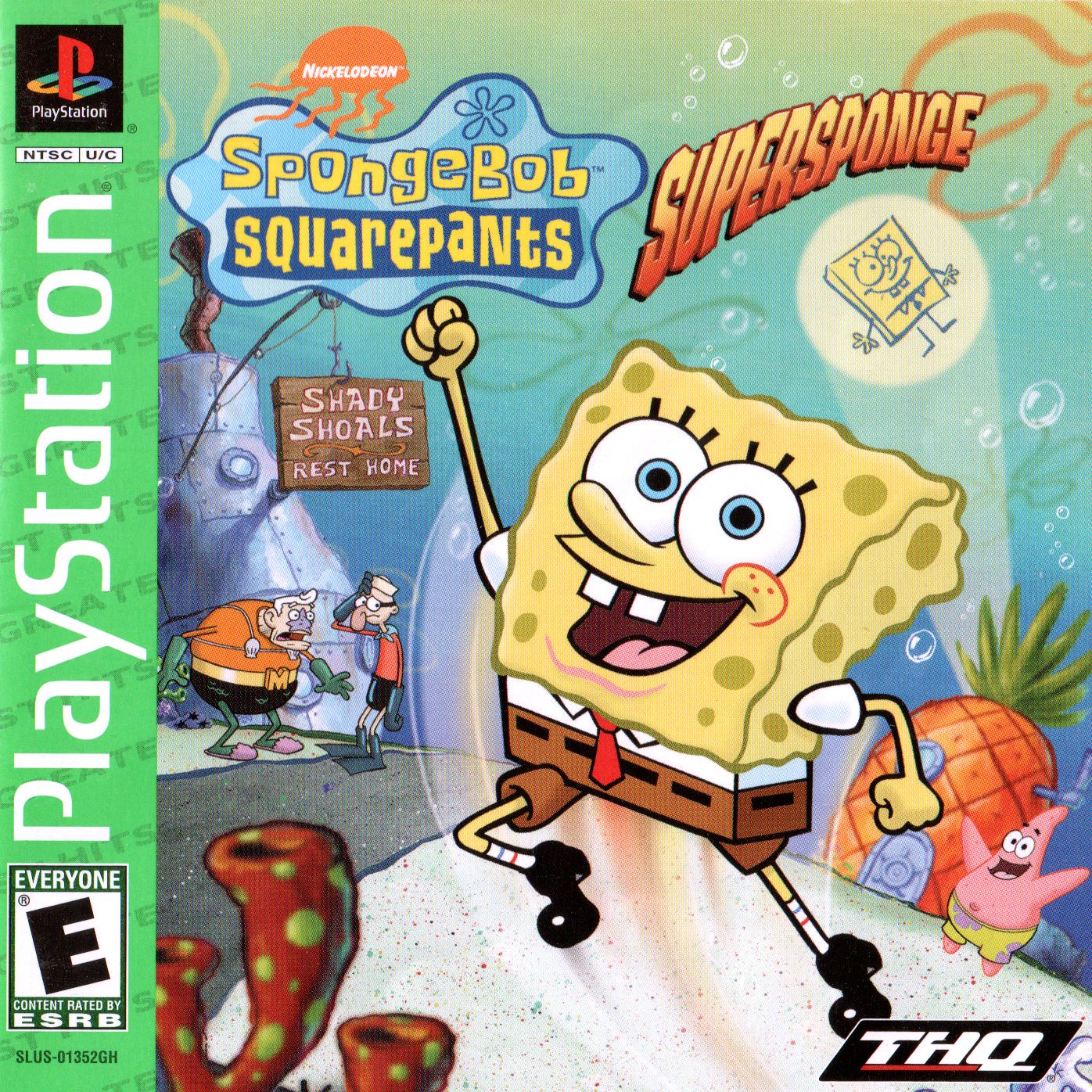 SpongeBob SquarePants Super Sponge [Greatest Hits] - Playstation - Retro Island Gaming