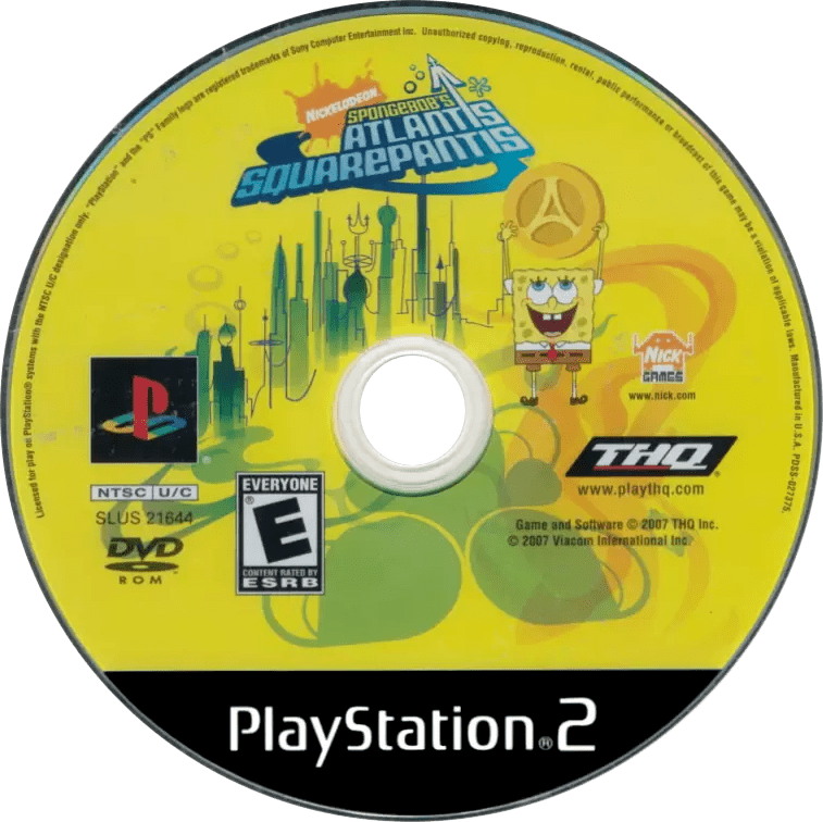 SpongeBob's Atlantis SquarePantis - Playstation 2 - Retro Island Gaming