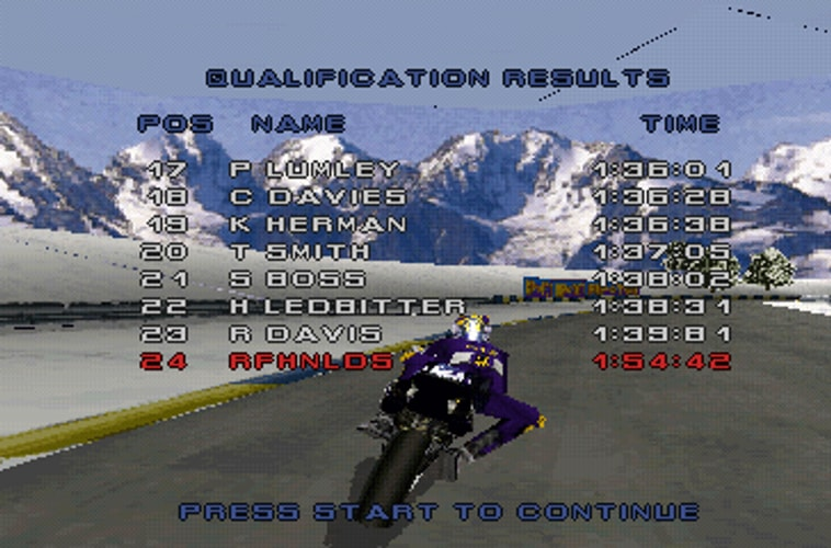 Sports Superbike 2 - Playstation - Retro Island Gaming