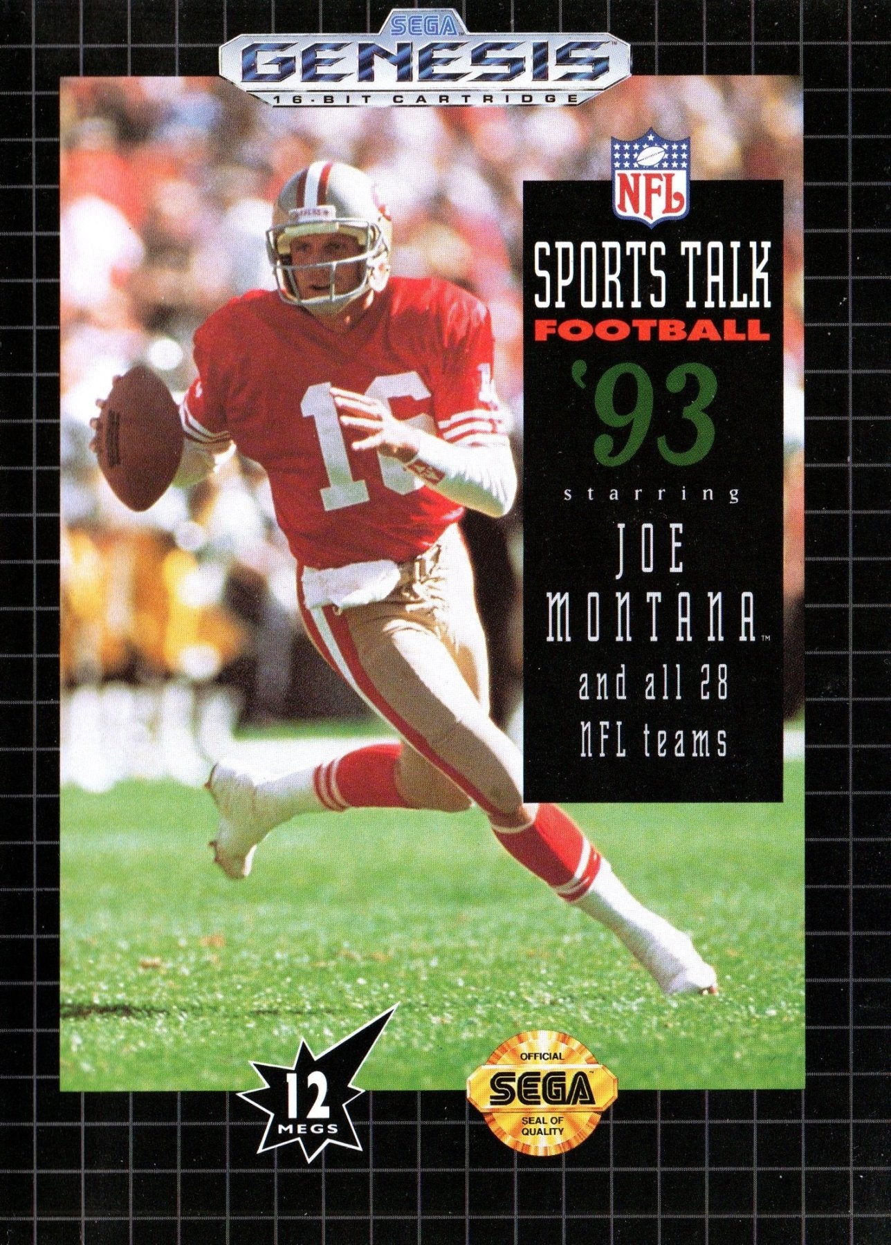 Sports Talk Football '93 Starring Joe Montana - Sega Genesis - Retro Island Gaming