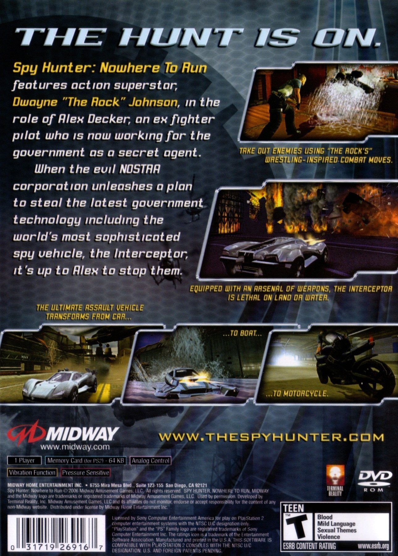 Spy Hunter Nowhere to Run - Playstation 2 - Retro Island Gaming