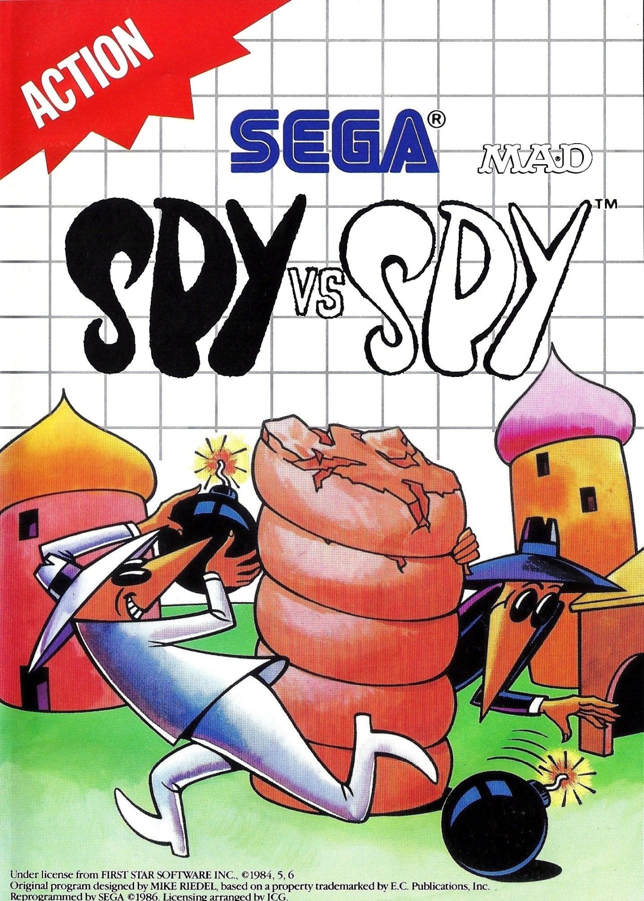 Spy vs. Spy - Sega Master System - Retro Island Gaming