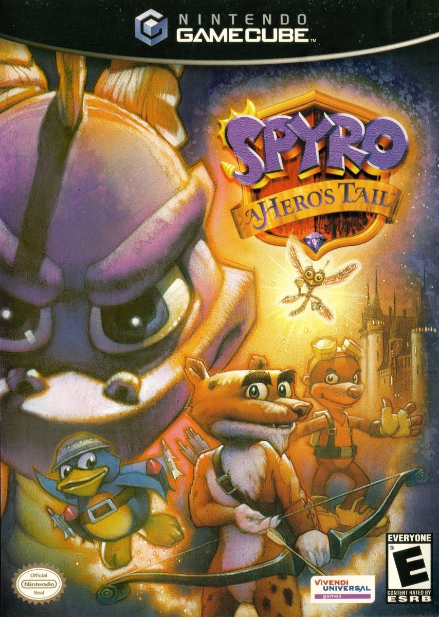 Spyro A Hero's Tail - Gamecube - Retro Island Gaming
