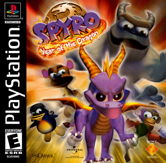 Spyro Year of the Dragon - Playstation - Retro Island Gaming