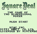 Square Deal - GameBoy - Retro Island Gaming