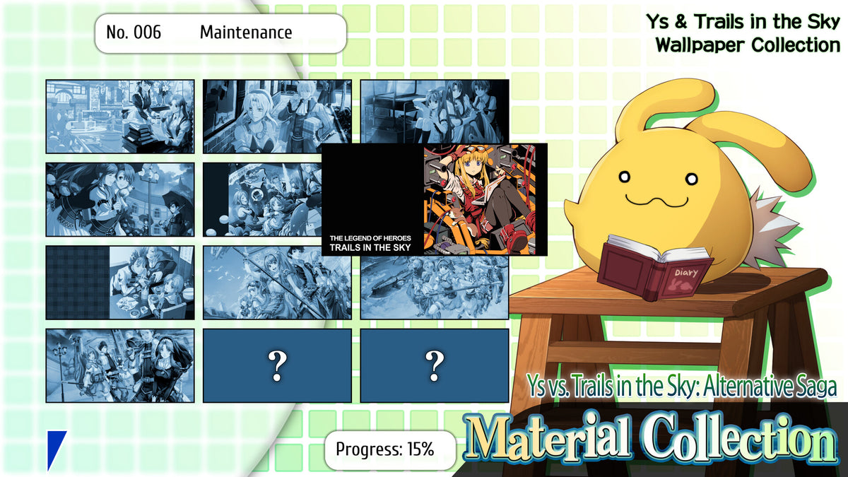 Ys Vs. Trails In The Sky: Alternative Saga - Playstation 4