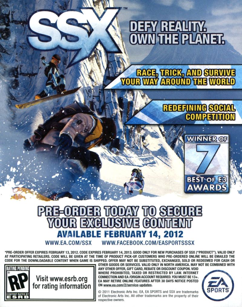 SSX - Xbox 360 - Retro Island Gaming