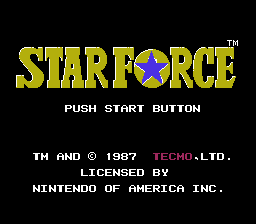 Star Force - NES - Retro Island Gaming