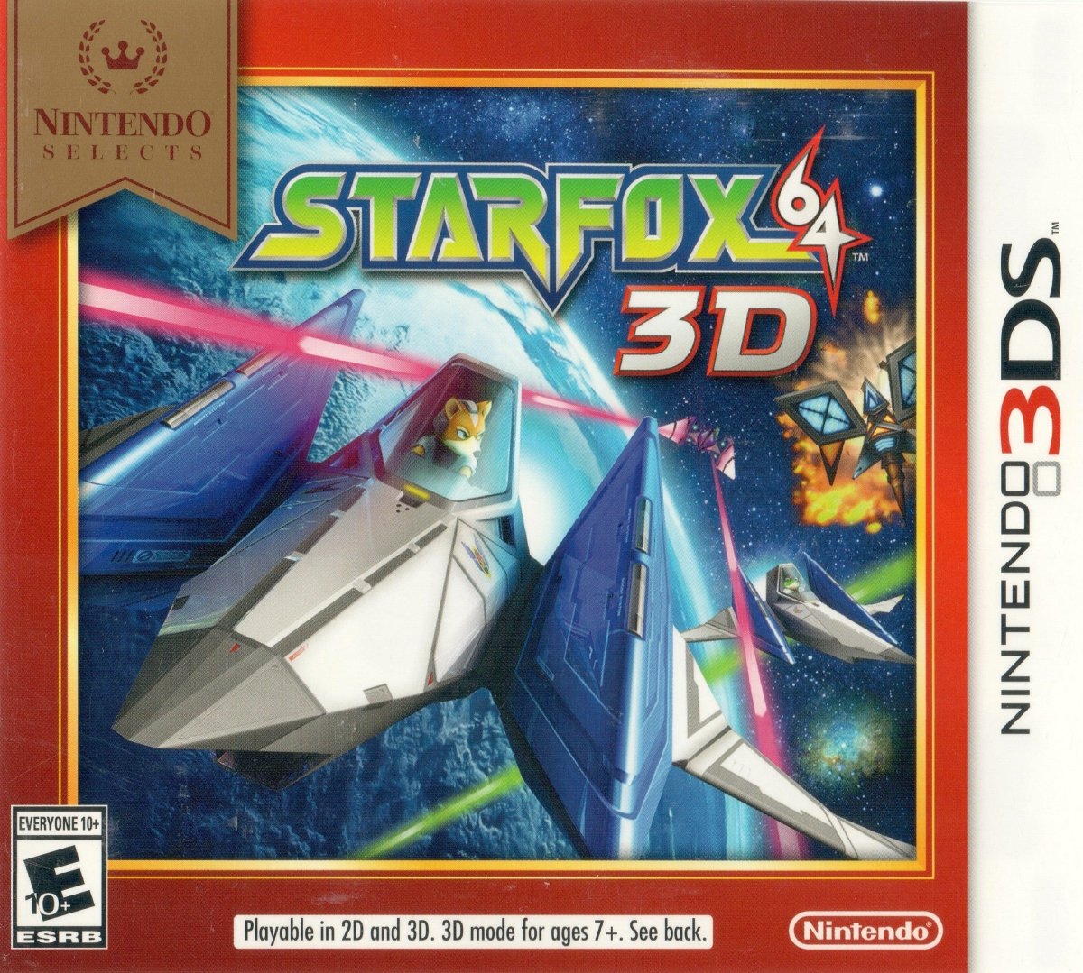 Star Fox 64 3D [Nintendo Selects] - Nintendo 3DS - Retro Island Gaming