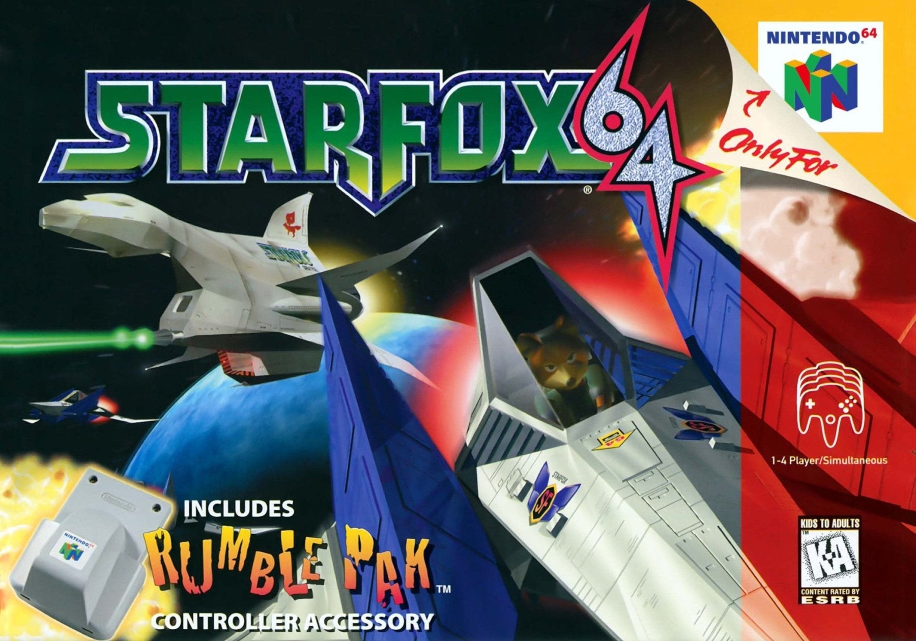 Star Fox 64 - Nintendo 64 - Retro Island Gaming