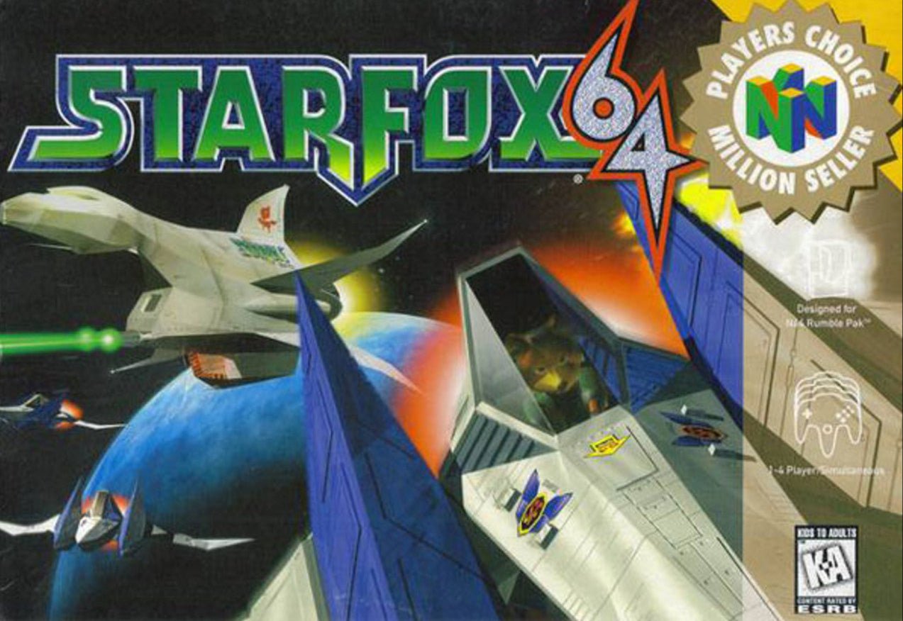 Star Fox 64 [Player's Choice] - Nintendo 64 - Retro Island Gaming