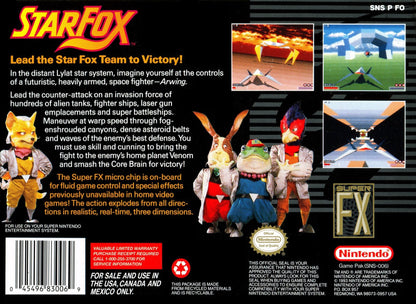 Star Fox - Super Nintendo - Retro Island Gaming