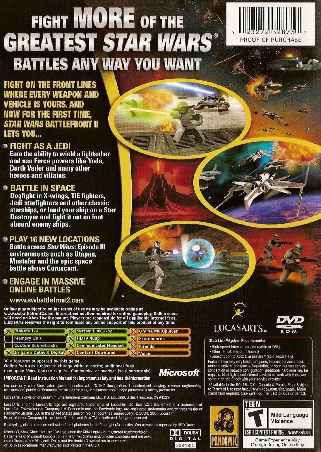 Star Wars Battlefront 2 - Xbox - Retro Island Gaming