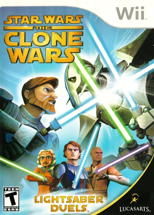 Star Wars Clone Wars Lightsaber Duels - Wii - Retro Island Gaming