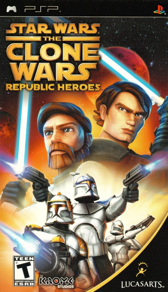 Star Wars Clone Wars Republic Heroes - PSP - Retro Island Gaming