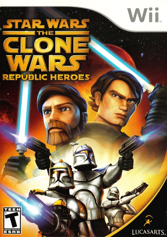 Star Wars Clone Wars: Republic Heroes - Wii - Retro Island Gaming