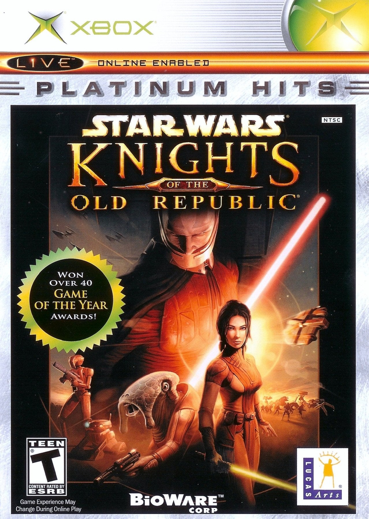 Star Wars Knights of the Old Republic [Platinum Hits] - Xbox - Retro Island Gaming