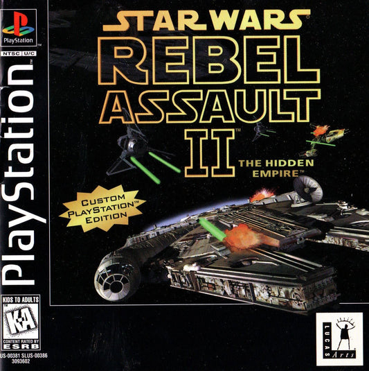 Star Wars Rebel Assault 2 - Playstation - Retro Island Gaming
