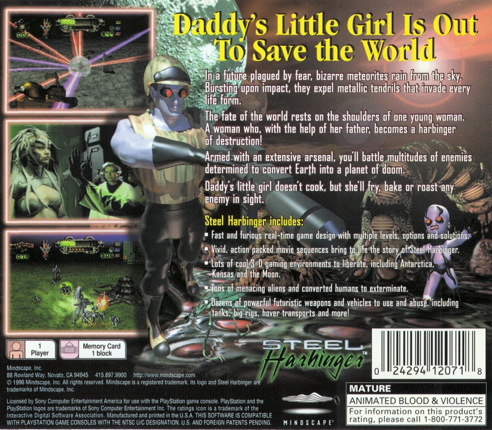Steel Harbinger - Playstation - Retro Island Gaming