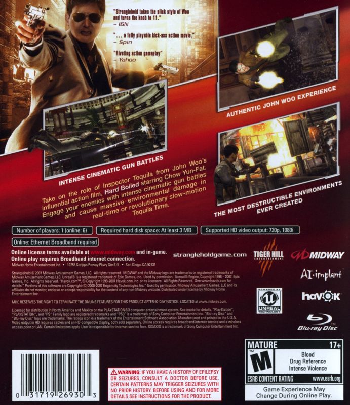 Stranglehold - Playstation 3 - Retro Island Gaming