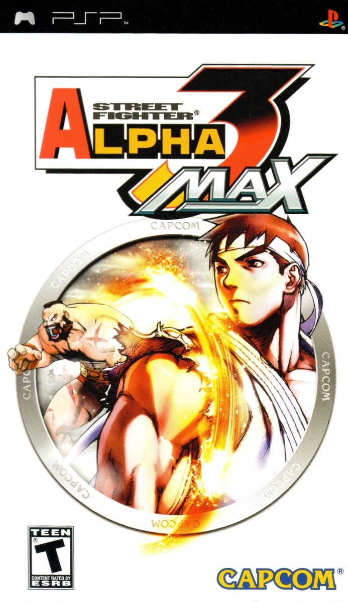 Street Fighter Alpha 3 Max - PSP - Retro Island Gaming