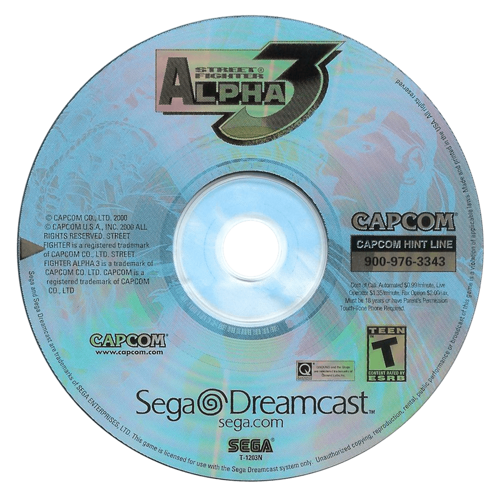 Street Fighter Alpha 3 - Sega Dreamcast - Retro Island Gaming