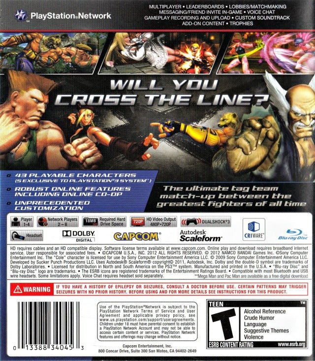 Street Fighter X Tekken - Playstation 3 - Retro Island Gaming