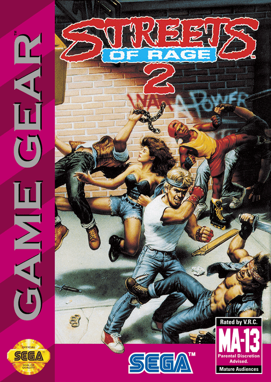 Streets of Rage 2 - Sega Game Gear - Retro Island Gaming