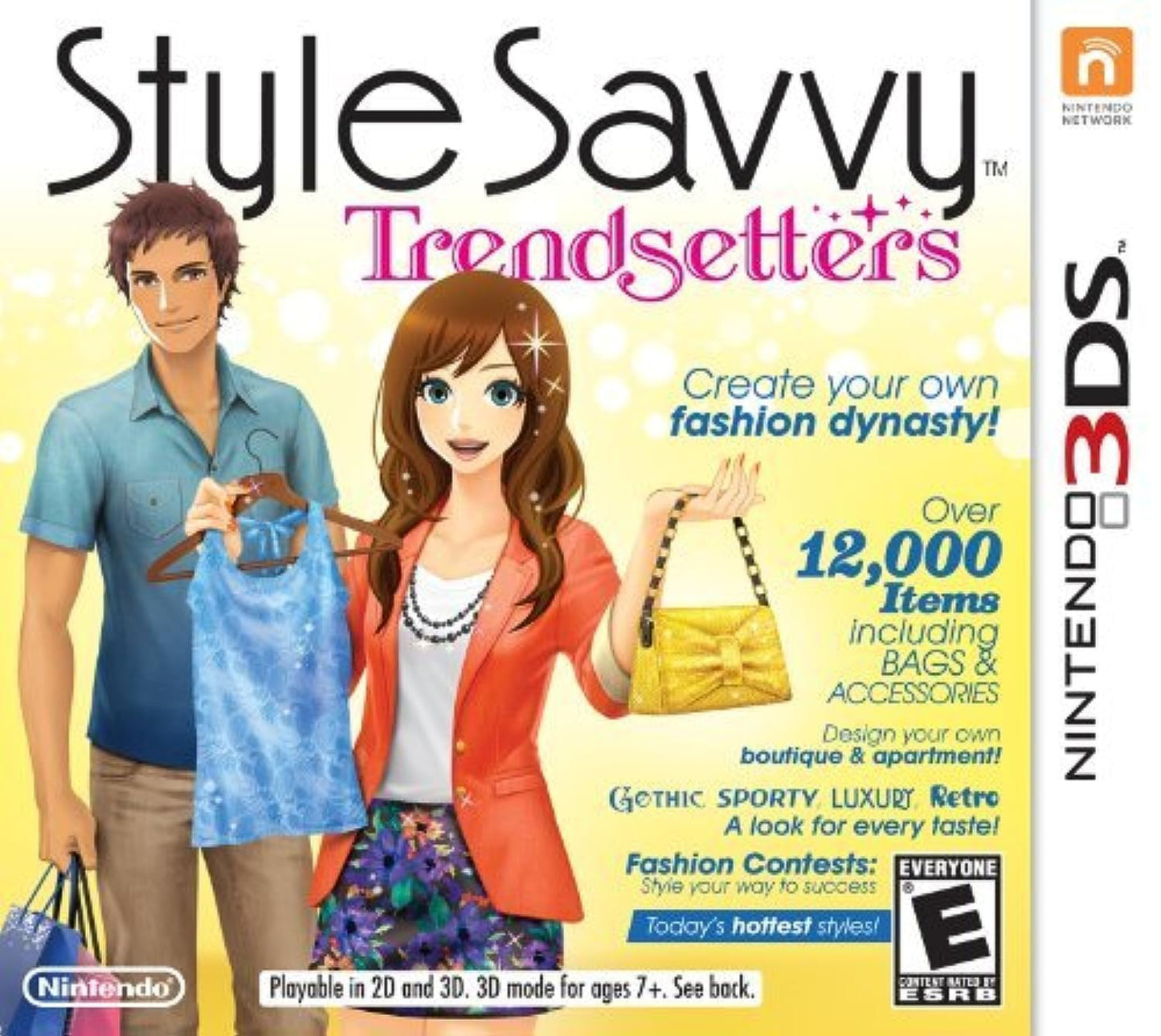 Style Savvy Trendsetters - Nintendo 3DS - Retro Island Gaming