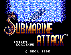 Submarine Attack - PAL Sega Master System - Retro Island Gaming