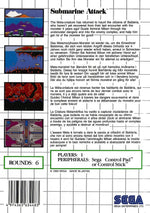 Submarine Attack - PAL Sega Master System - Retro Island Gaming
