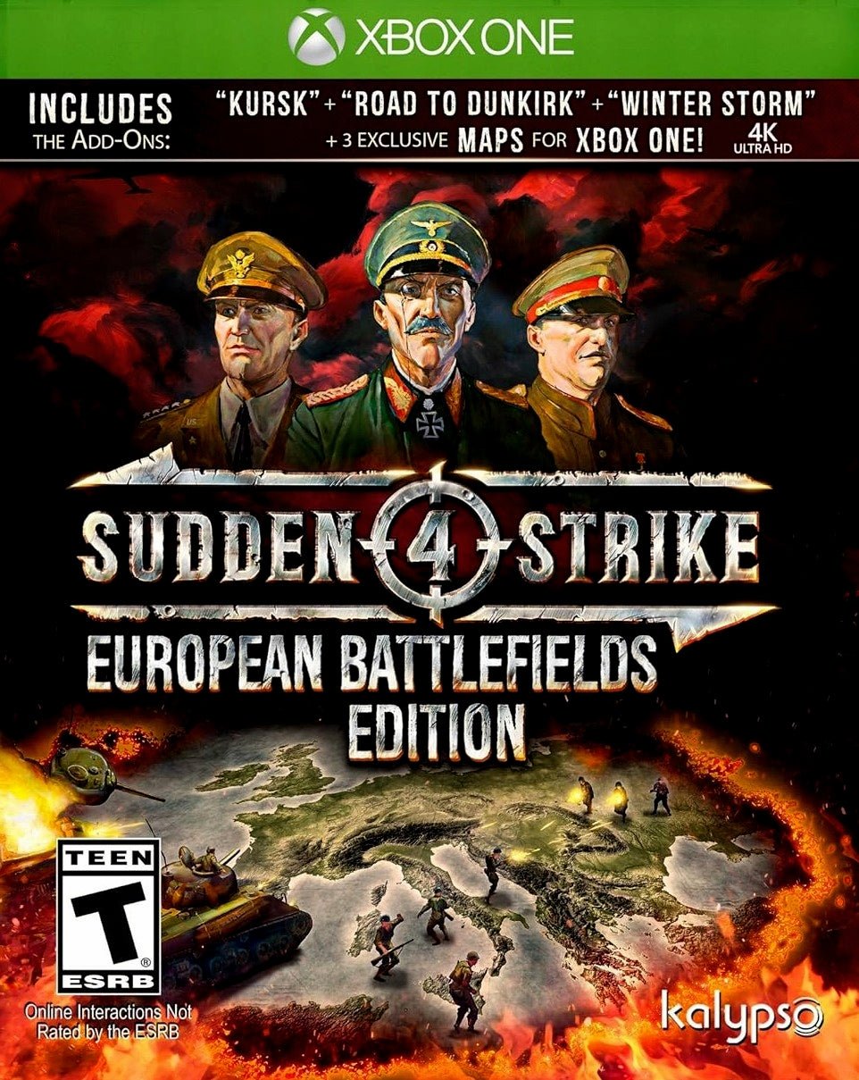 Sudden Strike 4 European Battlefields Edition - Xbox One - Retro Island Gaming