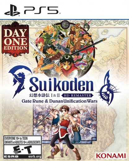 Suikoden I & II HD Remastered - Playstation 5 [PREORDER] - Retro Island Gaming