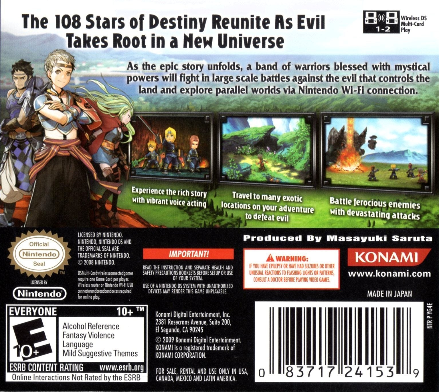 Suikoden Tierkreis - Nintendo DS - Retro Island Gaming