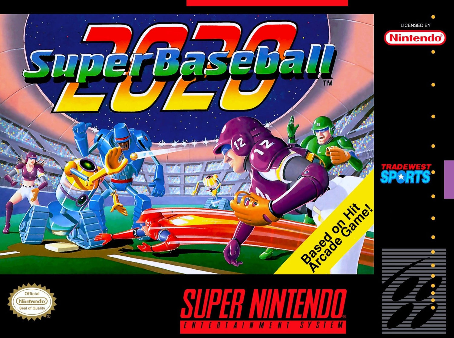 Super Baseball 2020 - Super Nintendo - Retro Island Gaming