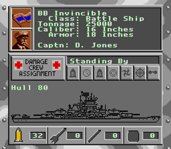 Super Battleship [Cardboard Box] - Sega Genesis - Retro Island Gaming