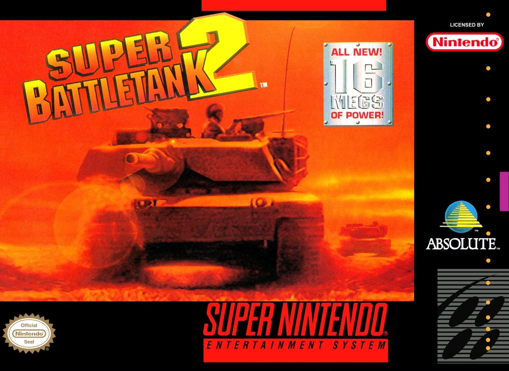 Super Battletank 2 - Super Nintendo - Retro Island Gaming