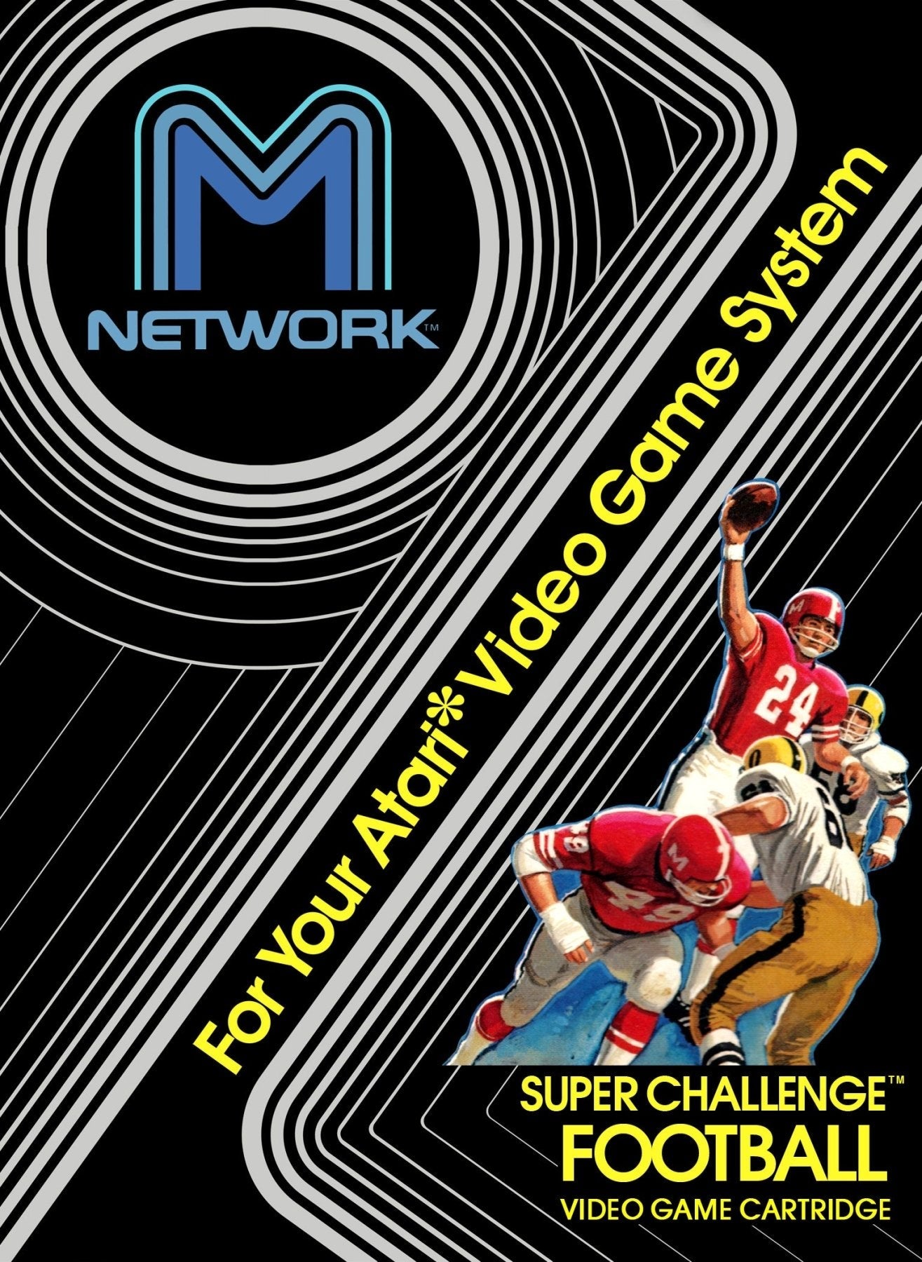 Super Challenge Football - Atari 2600 - Retro Island Gaming