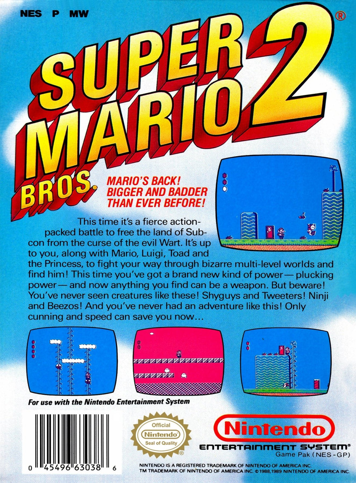 Super Mario Bros 2 - NES - Retro Island Gaming