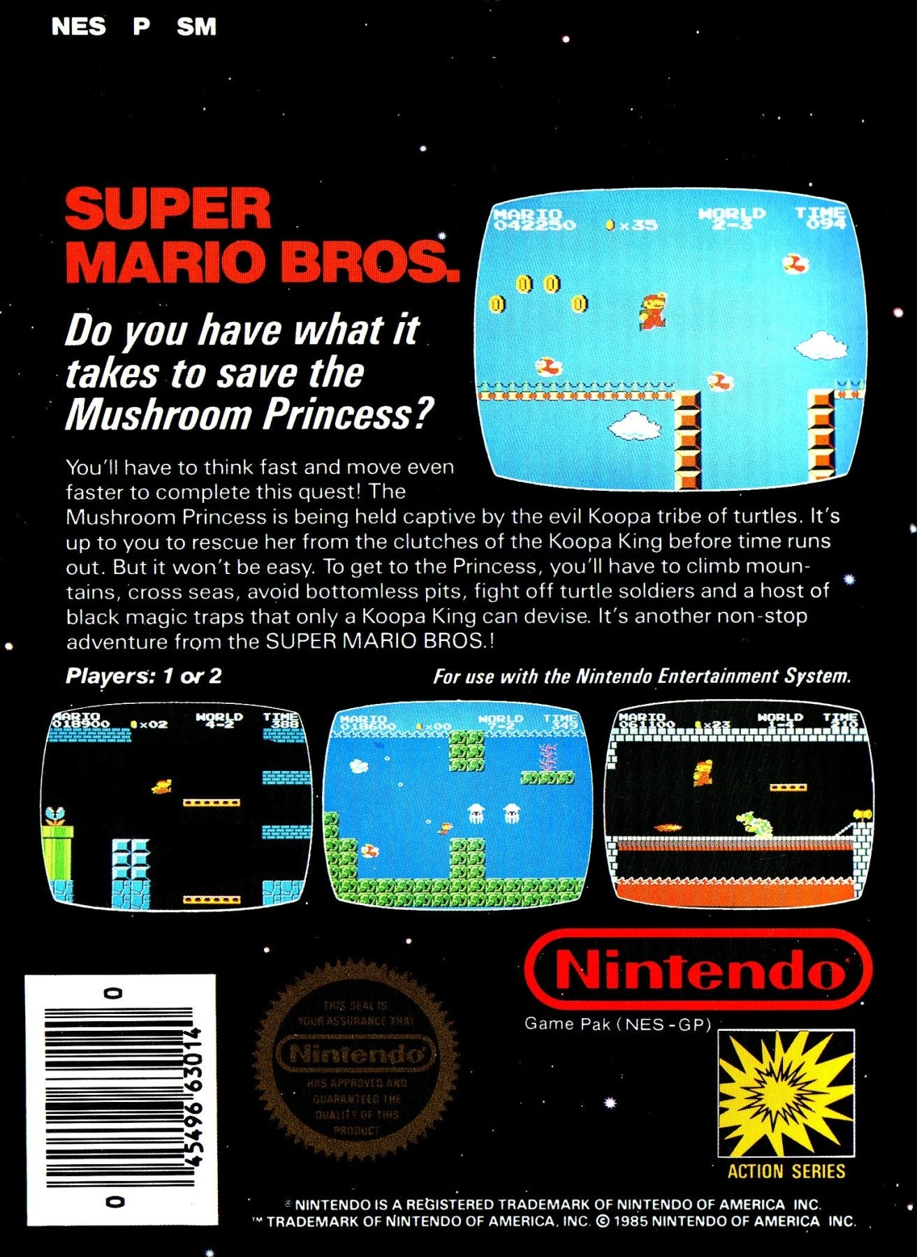 Super Mario Bros - NES