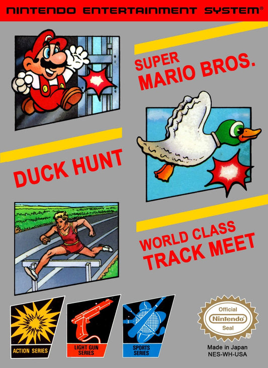 Super Mario Bros Duck Hunt World Class Track Meet - NES - Retro Island Gaming