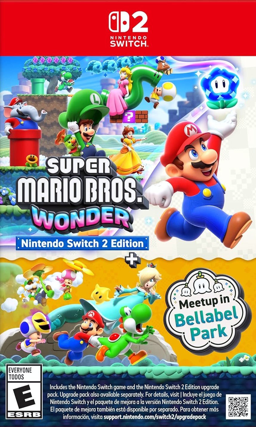Super Mario Bros. Wonder + Meetup In Bellabel Park - Nintendo Switch 2 - Retro Island Gaming
