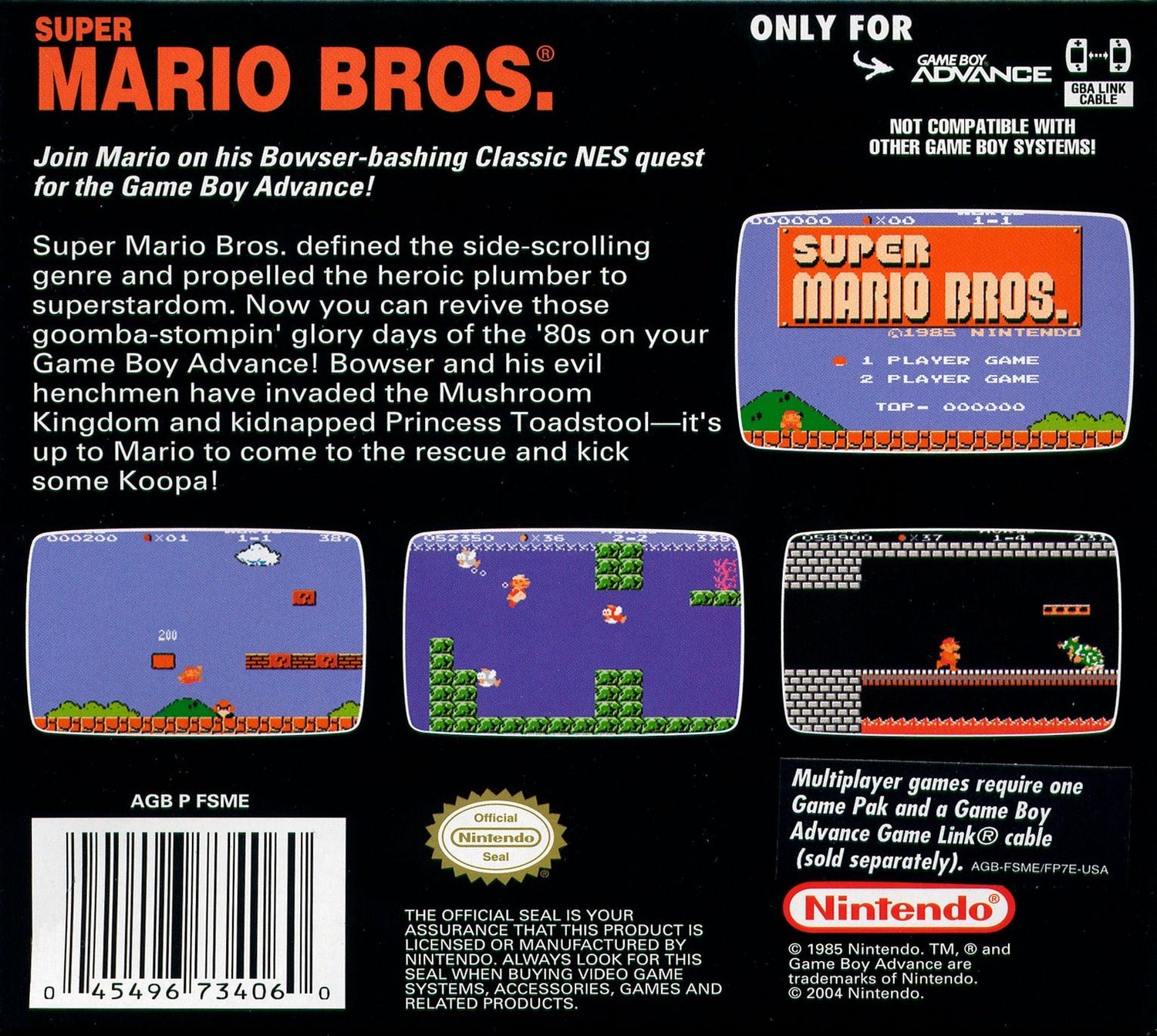 Super Mario [Classic NES Series] - GameBoy Advance - Retro Island Gaming
