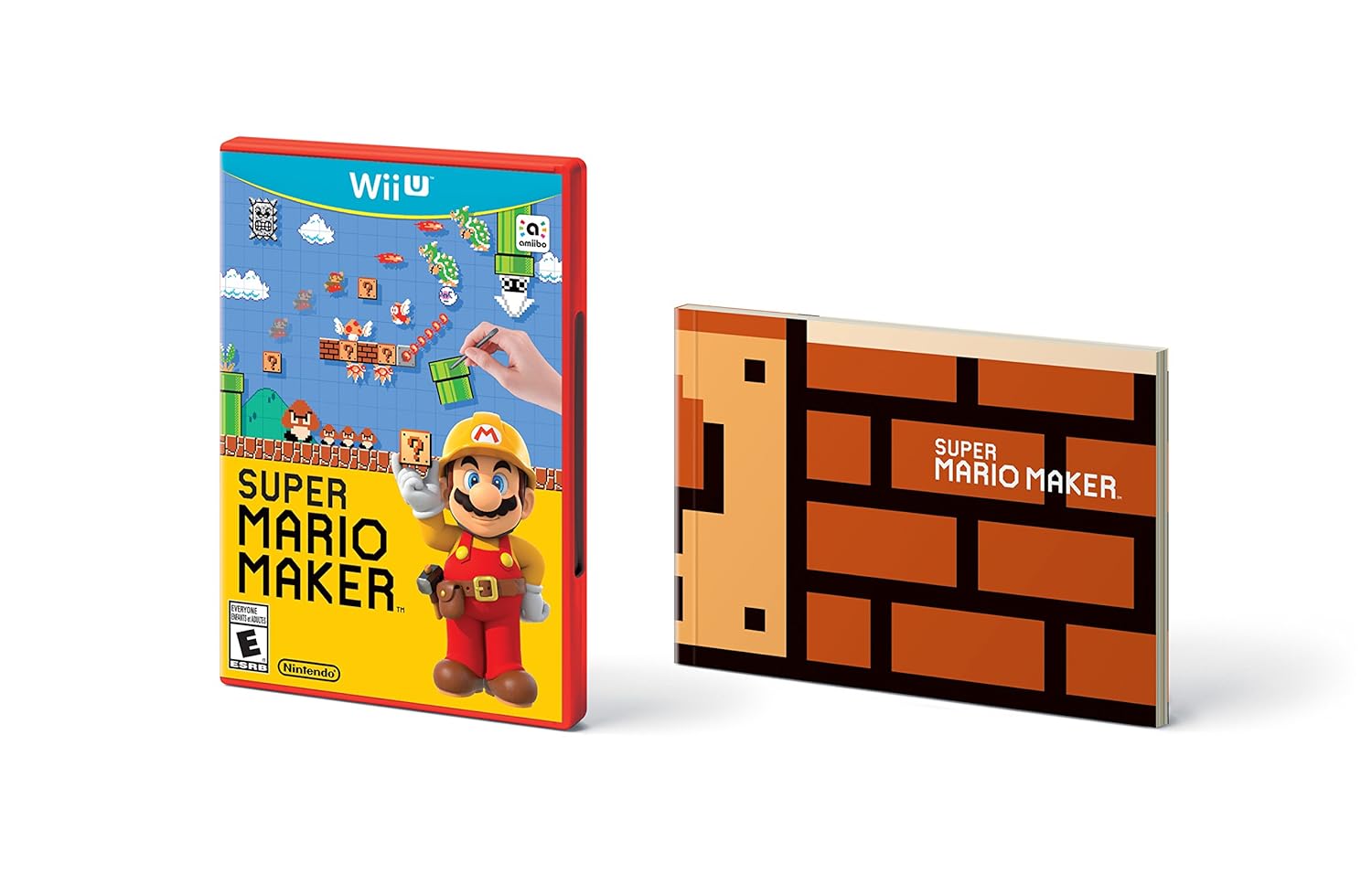 Super Mario Maker [Book Bundle] - Wii U - Retro Island Gaming